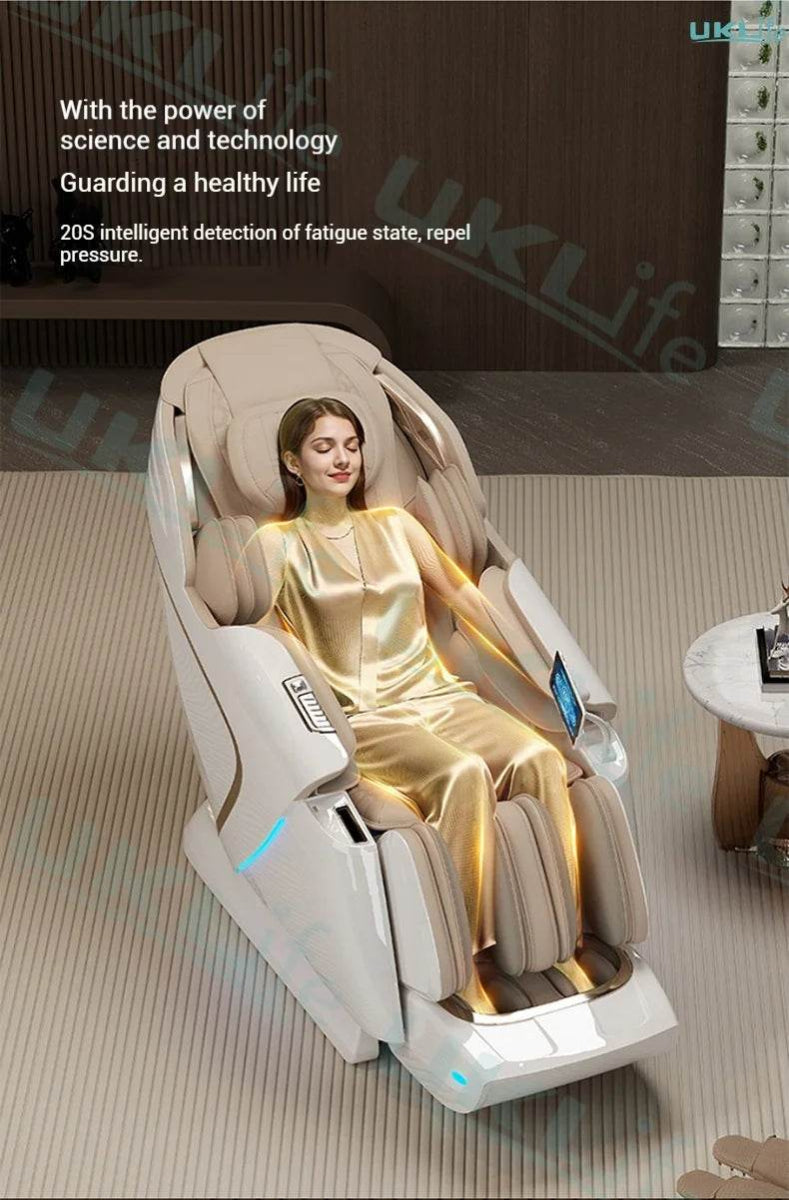 Dual-Core 4D SL-Track Zero Gravity Massage Chair - Omega Lifestyles