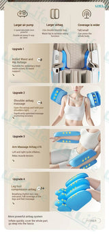 Dual-Core 4D SL-Track Zero Gravity Massage Chair - Omega Lifestyles