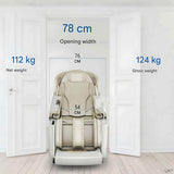 Dual-Core 4D SL-Track Zero Gravity Massage Chair - Omega Lifestyles