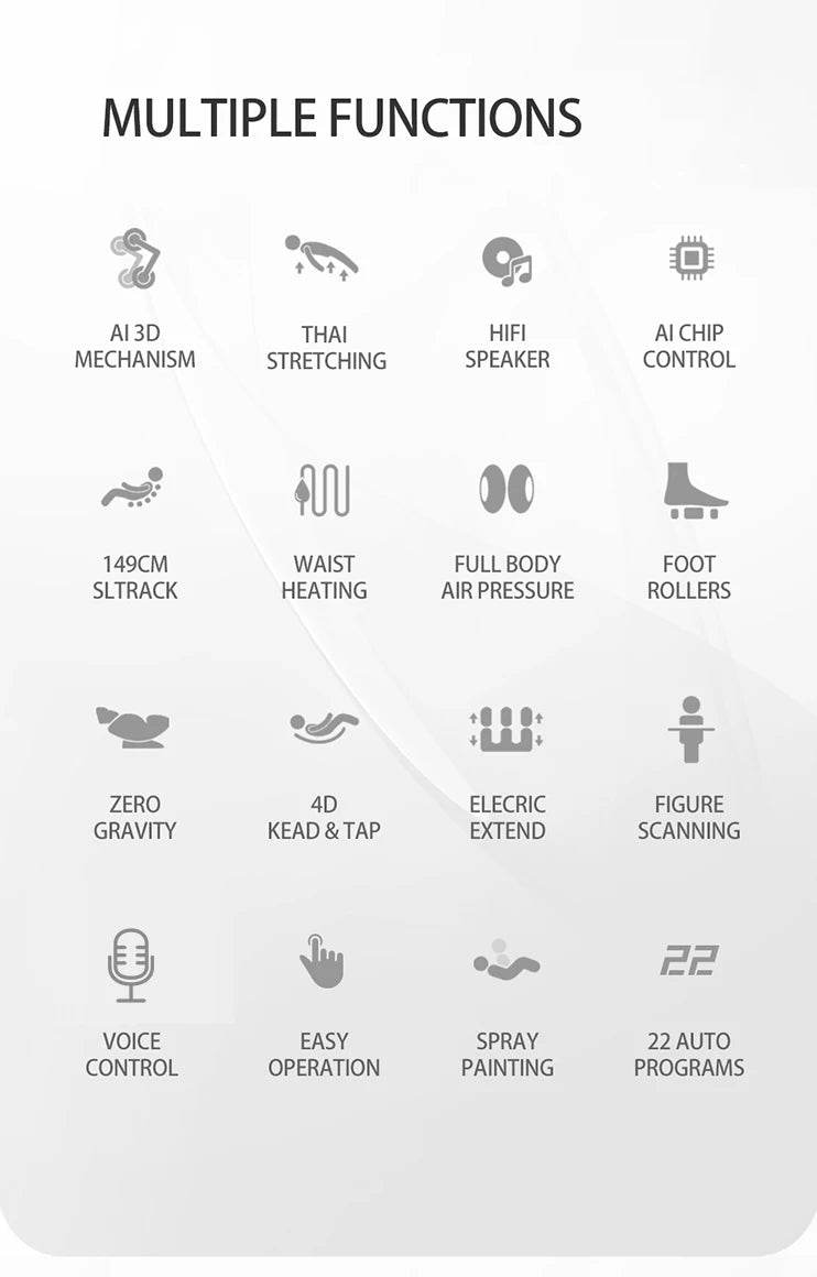 KaitoTech PulseLink 4D Massage Chair - Omega Lifestyles