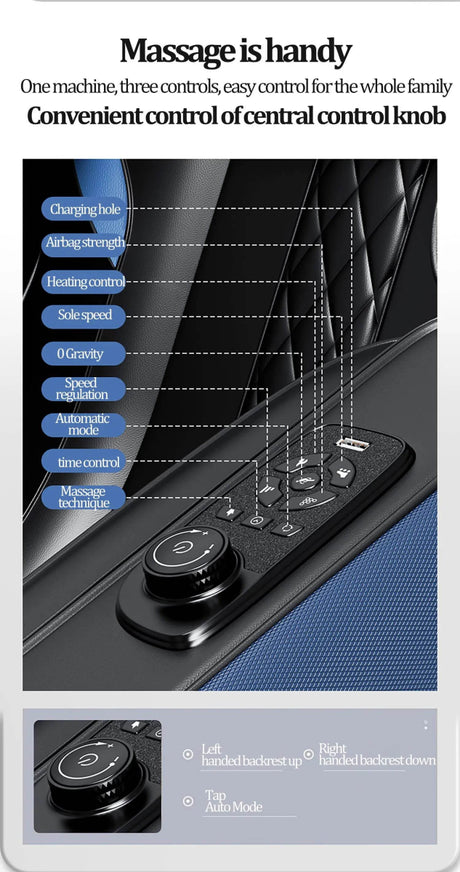 Kizuna HorizonScan 4D Full Body Massage Chair - Omega Lifestyles