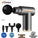 Mini Portable USB Battery Massage Gun With Four Heads - Omega Lifestyles