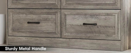 6-Drawer Modern Wood Dresser With Charging Station - Omega Lifestyles