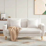 Modern Plush Living Room Loveseat Sofa - Omega Lifestyles