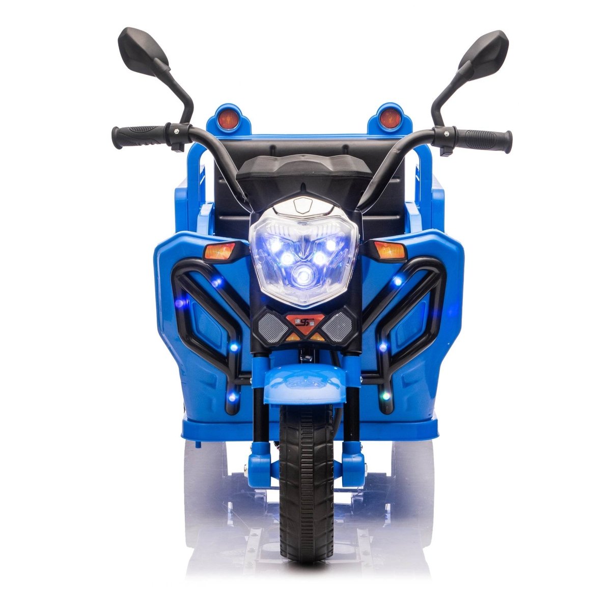 12V Kids Electric 3 - Wheel Cargo Truck With LED Lights - Veluna - Omega Lifestyles