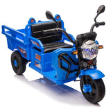 12V Kids Electric 3 - Wheel Cargo Truck With LED Lights - Veluna - Omega Lifestyles