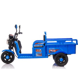 12V Kids Electric 3 - Wheel Cargo Truck With LED Lights - Veluna - Omega Lifestyles