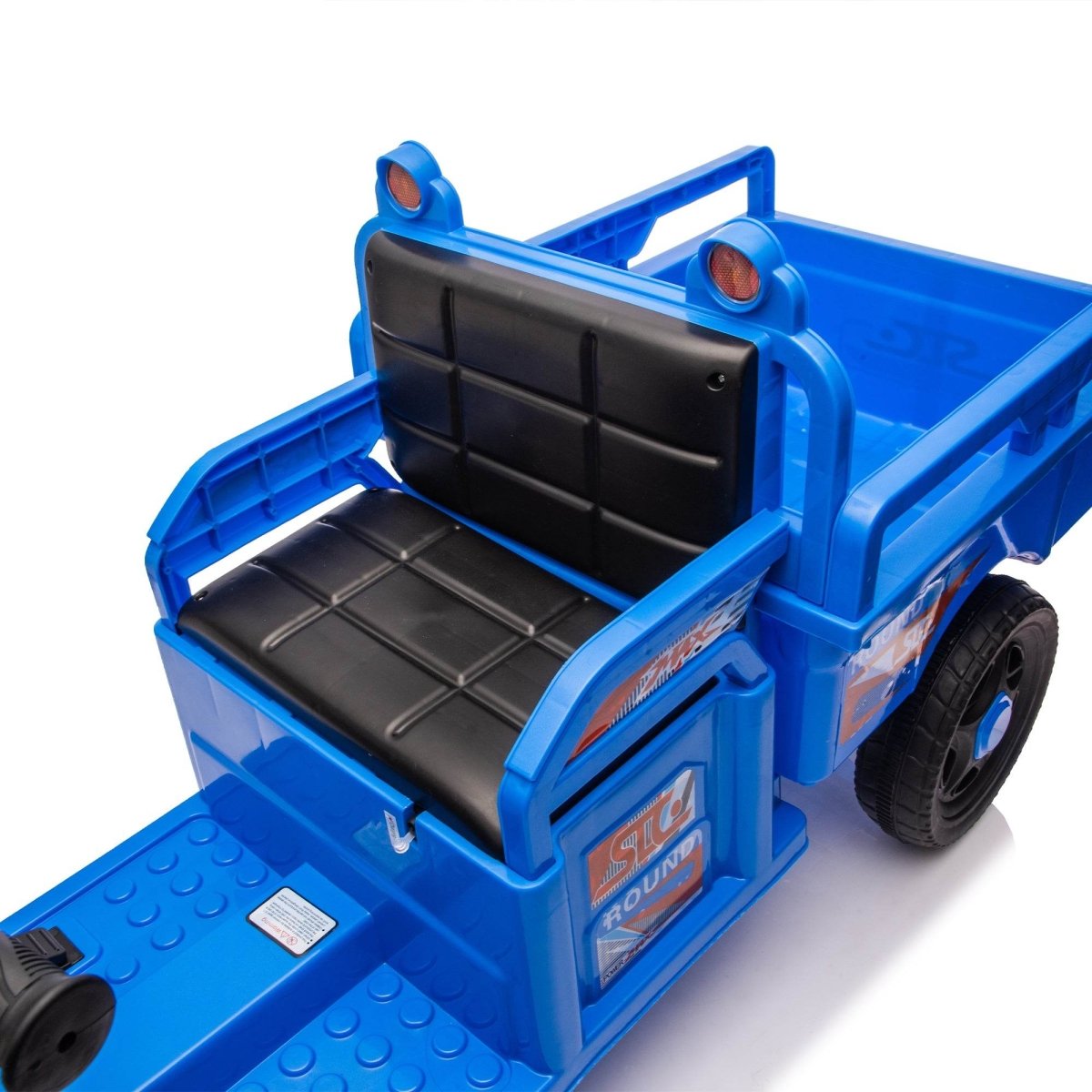 12V Kids Electric 3 - Wheel Cargo Truck With LED Lights - Veluna - Omega Lifestyles