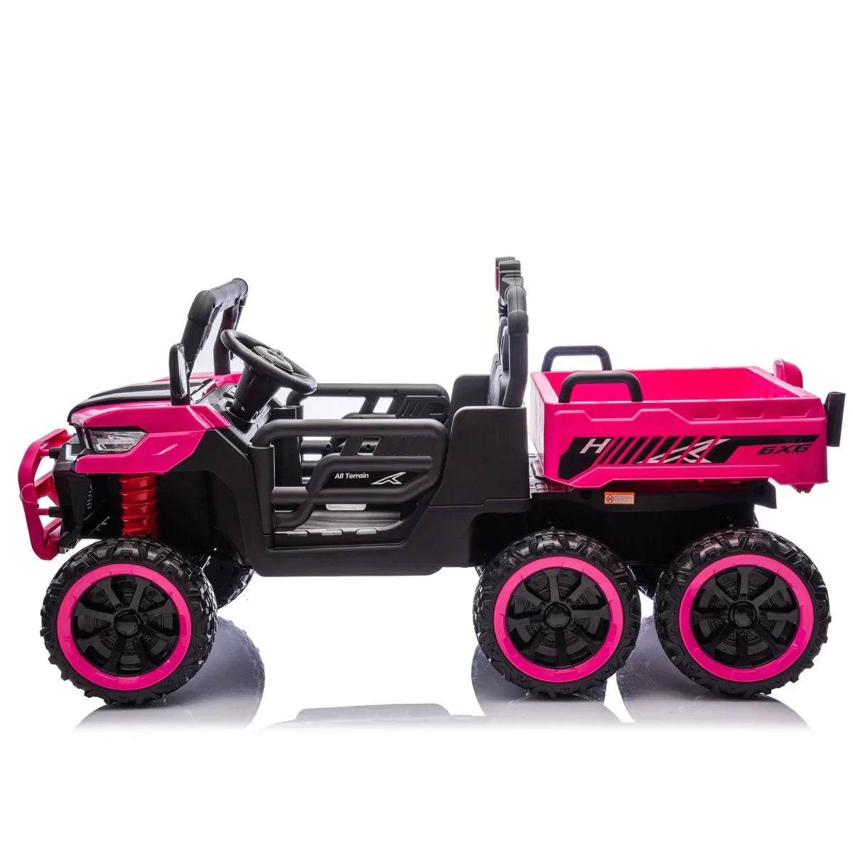 24-Inch Two-Seater Kids Electric Ride On Dump Truck - Omega Lifestyles