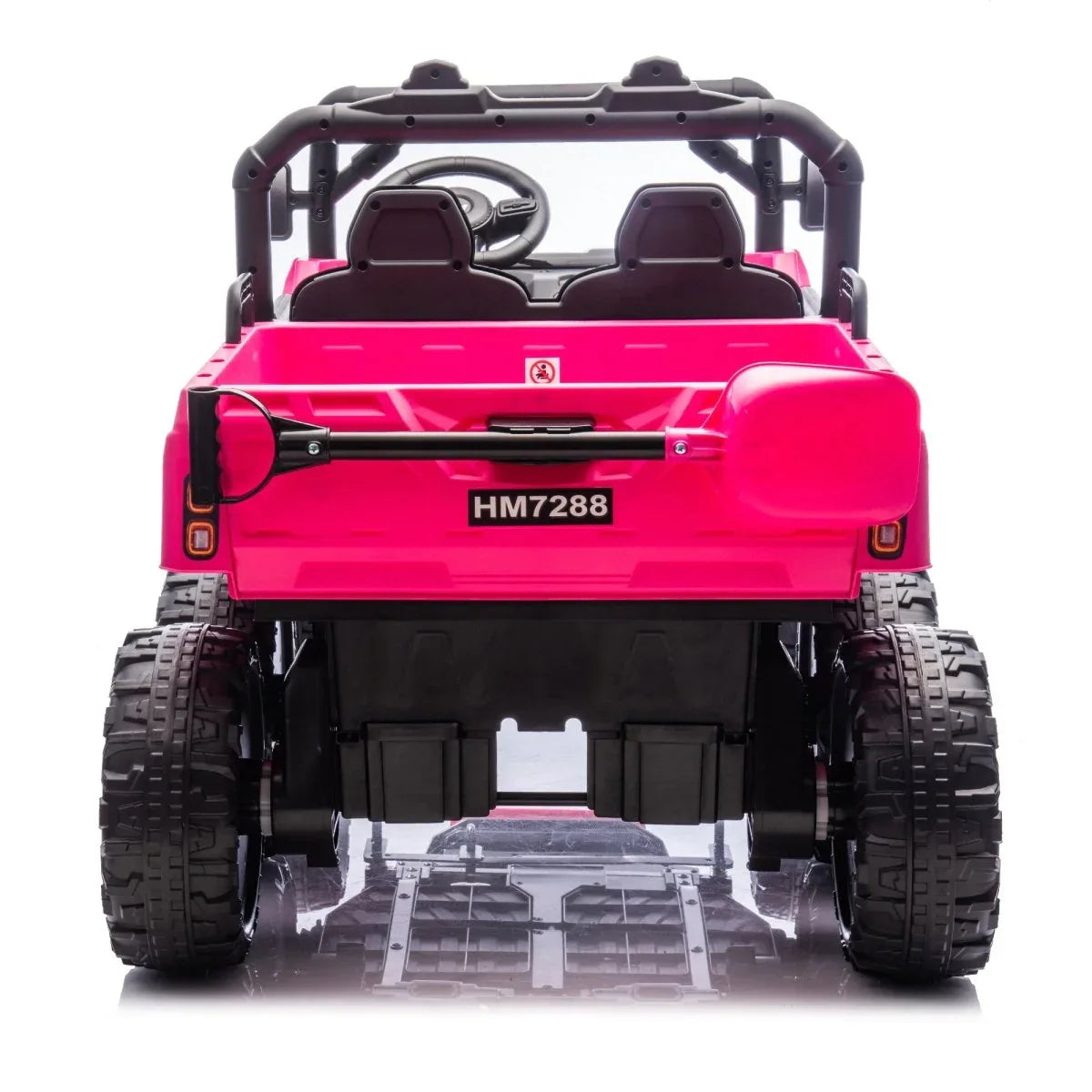 24-Inch Two-Seater Kids Electric Ride On Dump Truck - Omega Lifestyles