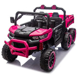 24-Inch Two-Seater Kids Electric Ride On Dump Truck - Omega Lifestyles