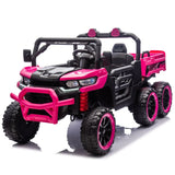 24-Inch Two-Seater Kids Electric Ride On Dump Truck - Omega Lifestyles