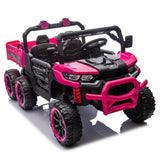 24-Inch Two-Seater Kids Electric Ride On Dump Truck - Omega Lifestyles