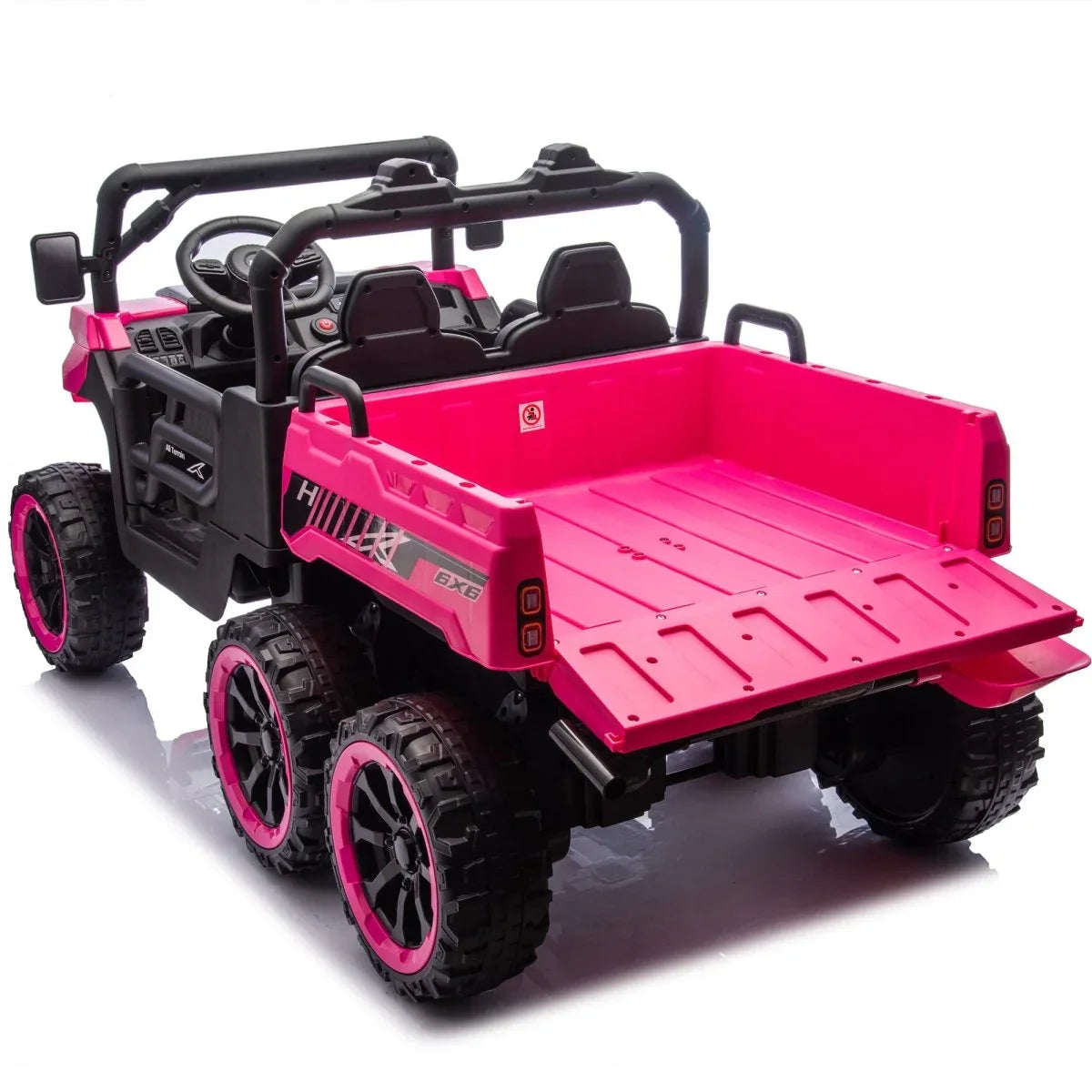 24-Inch Two-Seater Kids Electric Ride On Dump Truck - Omega Lifestyles