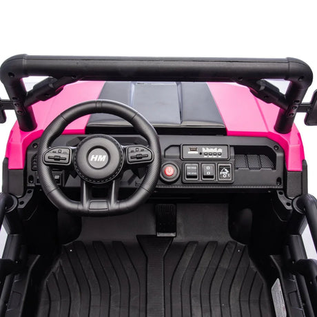 24-Inch Two-Seater Kids Electric Ride On Dump Truck - Omega Lifestyles