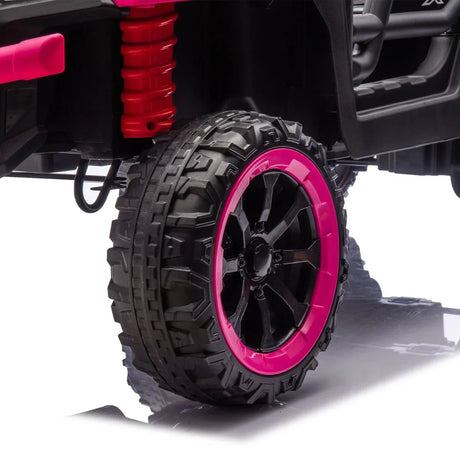 24-Inch Two-Seater Kids Electric Ride On Dump Truck - Omega Lifestyles