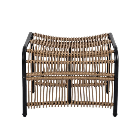 3-Piece Wicker Outdoor Patio Furniture Set With Cushions - Sleep Galleria