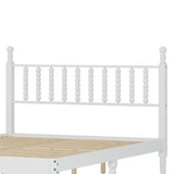 4-Piece Retro Style White Wood Bedroom Set - Omega Lifestyles