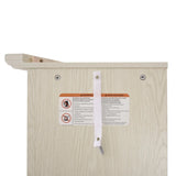 4-Tier Corner Pantry Cabinet With 8 Doors and Shelves - Omega Lifestyles