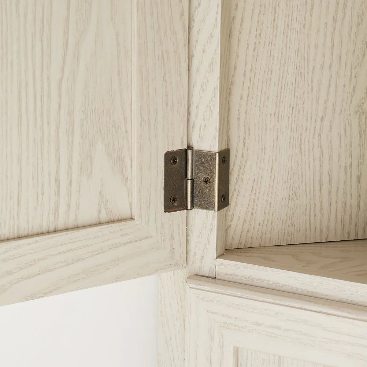 4-Tier Corner Pantry Cabinet With 8 Doors and Shelves - Omega Lifestyles