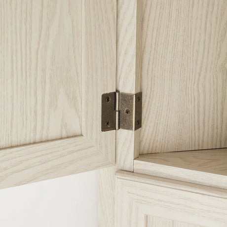 4-Tier Corner Pantry Cabinet With 8 Doors and Shelves - Omega Lifestyles