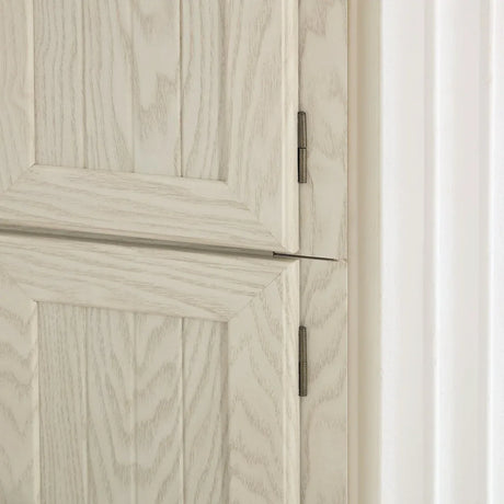 4-Tier Corner Pantry Cabinet With 8 Doors and Shelves - Omega Lifestyles