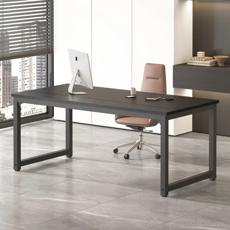 70-Inch Large Office Computer Desk With Storage - Omega Lifestyles