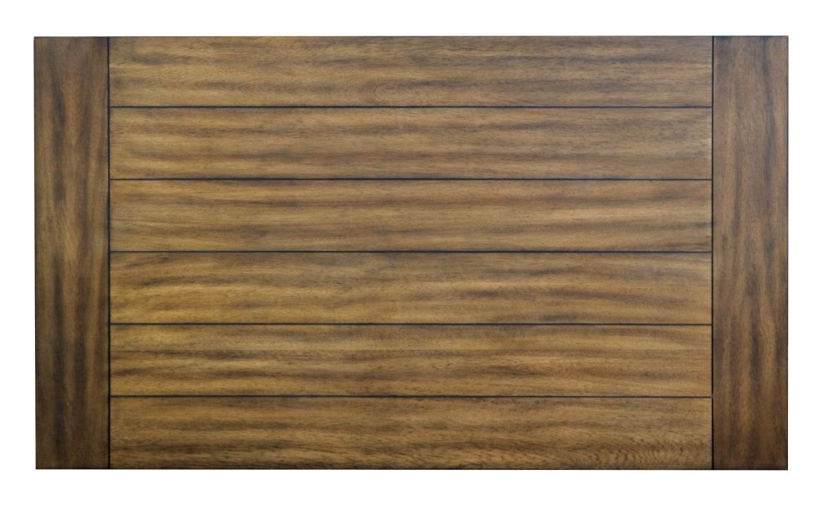 Brown Engineered Wood 6 - Piece Gathering Dining Set - Veluna - Omega Lifestyles