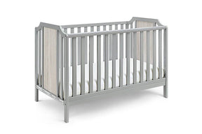 Convertible 3-in-1 Wood Dual-Tone Baby Crib - Omega Lifestyles