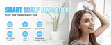 Electric Rechargeable Scalp Massager With 4 Kneading Heads - Sleep Galleria