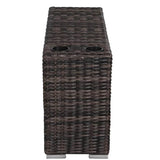 Elegant Outdoor 12 - Piece Espresso Wicker Seating Group - Veluna - Omega Lifestyles