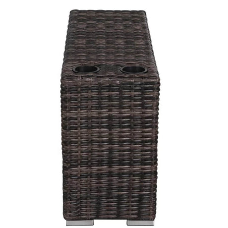 Elegant Outdoor 12 - Piece Espresso Wicker Seating Group - Veluna - Omega Lifestyles