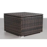 Elegant Outdoor 12 - Piece Espresso Wicker Seating Group - Veluna - Omega Lifestyles