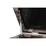 Elegant Outdoor 12 - Piece Espresso Wicker Seating Group - Veluna - Omega Lifestyles