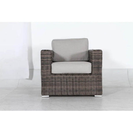 Elegant Outdoor 12 - Piece Espresso Wicker Seating Group - Veluna - Omega Lifestyles