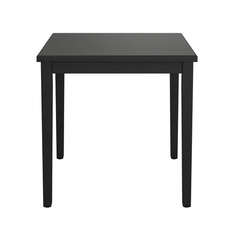 Engineered Wood Contemporary Black Gathering Height Table - Veluna - Omega Lifestyles
