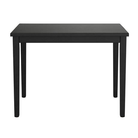 Engineered Wood Contemporary Black Gathering Height Table - Veluna - Omega Lifestyles