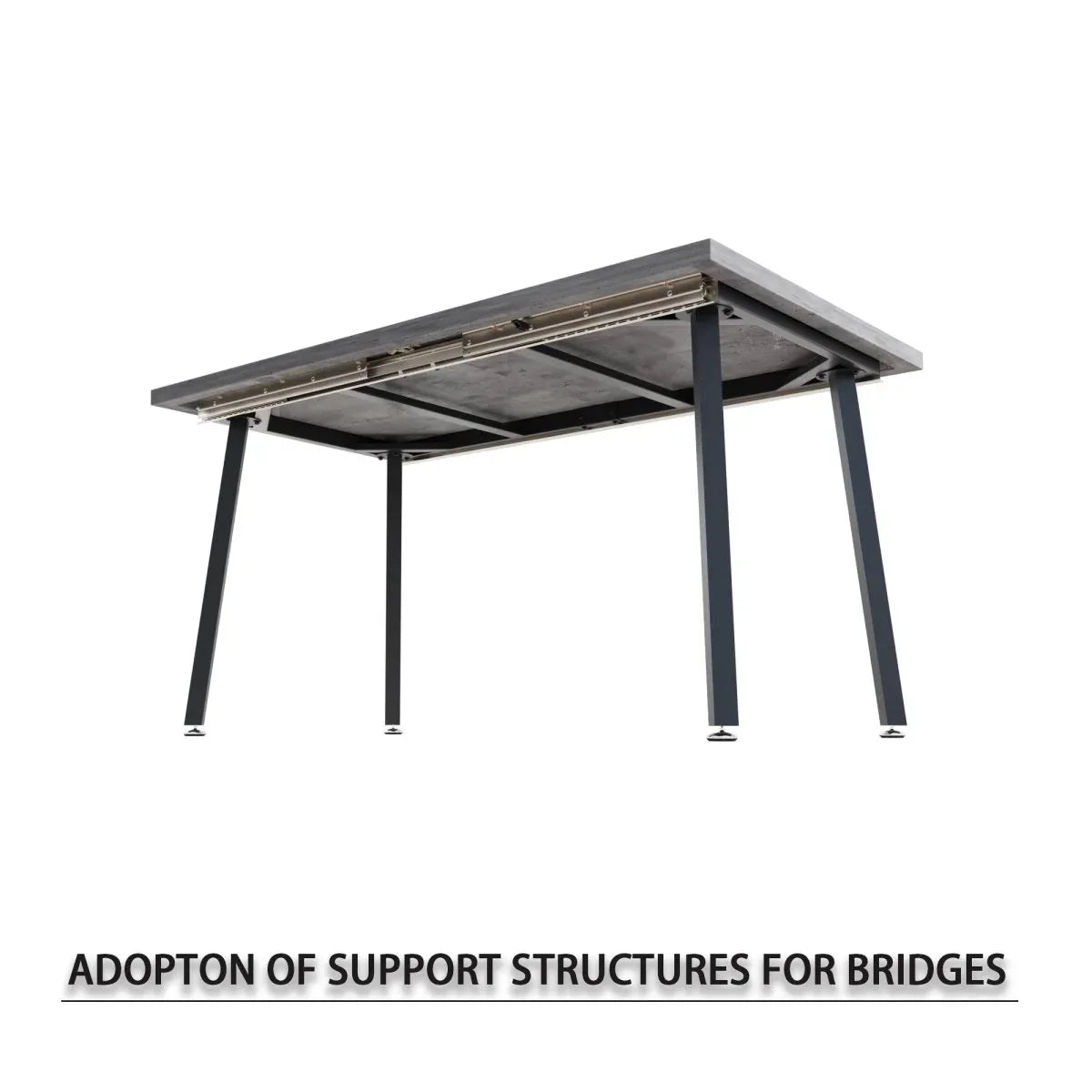 Expandable Modern Square MDF Dining Table Set With 6 Chairs - Omega Lifestyles