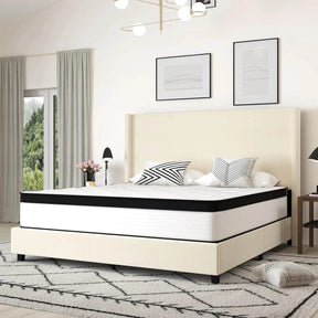 Extra Firm 12-Inch Hybrid Memory Foam Mattress - Omega Lifestyles