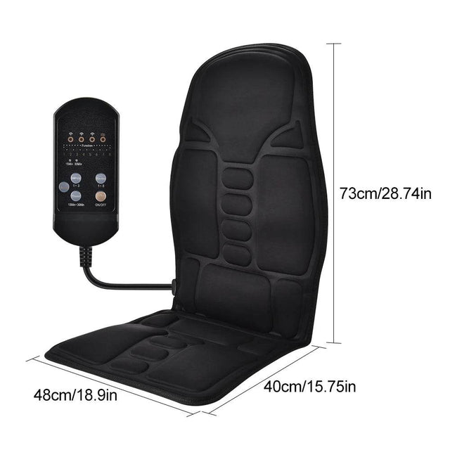 Full-Body Heated Infrared Massage Cushion Pad - Omega Lifestyles