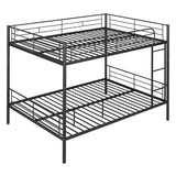 Full Over Full Iron Contemporary Metal Bunk Bed - Sleep Galleria