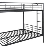 Full Over Full Iron Contemporary Metal Bunk Bed - Sleep Galleria