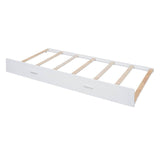 Full Over Full Solid Wood Bunk Bed With Trundle - Sleep Galleria
