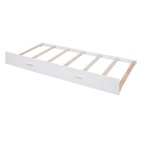 Full Over Full Solid Wood Bunk Bed With Trundle - Sleep Galleria