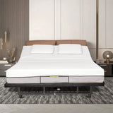 King Adjustable Metal Bed Frame With Wireless Remote - Veluna - Omega Lifestyles