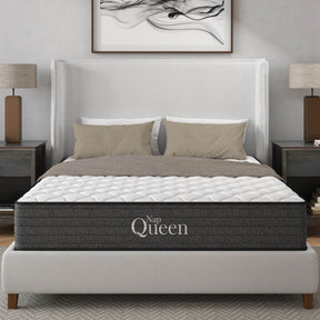 Medium 12-Inch Cooling Gel Hybrid Orthopedic Full Mattress - Omega Lifestyles