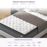 Medium 14 - Inch Orthopedic Hybrid Memory Foam King Mattress - Veluna - Omega Lifestyles