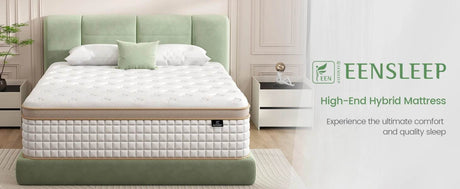 Medium Hybrid 12 - Inch Gel Memory Foam Mattress - Veluna - Sleep Galleria
