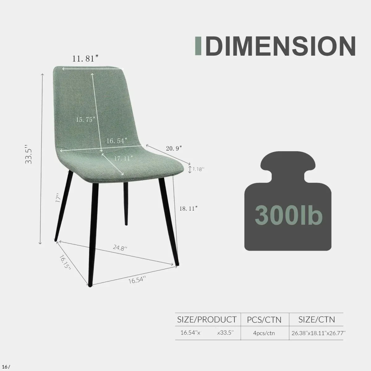 Mid-Century Modern MDF 5-Piece Dining Table Chair Set - Omega Lifestyles