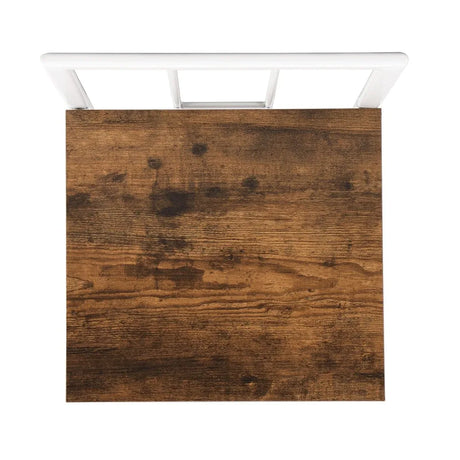 Modern 7-Piece Iron Frame Dining Table Set for 6 - Omega Lifestyles